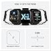 Garmin® Venu® X1, Thin and Lightweight GPS Smartwatch, AMOLED Display, Advanced Health and Fitness Features, Black with Slate Titanium Caseback and Black ComfortFit Nylon Band