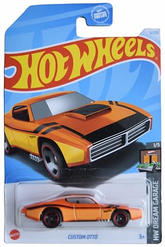 Hot Wheels Custom Otto HW Dream Garage 1:64 Naranja miniatura 1