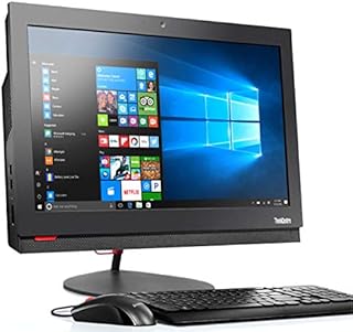 Lenovo ThinkCentre M800Z 21.5 in HD All-in-One Desktop Computer, Intel Quad Core i5-6500-3.2 GHz, 16GB RAM, 256GB SSD HDD, USB 3.0, DVDRW, DiaplayPort, RJ-45, Windows 10 Professional (Renewed)