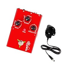 Compact and portable, this guitar effects pedal is designed specifically for guitarists. With great performance and great sound, this effects pedal can be a great companion to your guitar. Precise pitch correction effect brings clean and uniform tone...