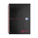 Black n' Red A5 Recycled Twinwire Hardback Notebook - Black/Red