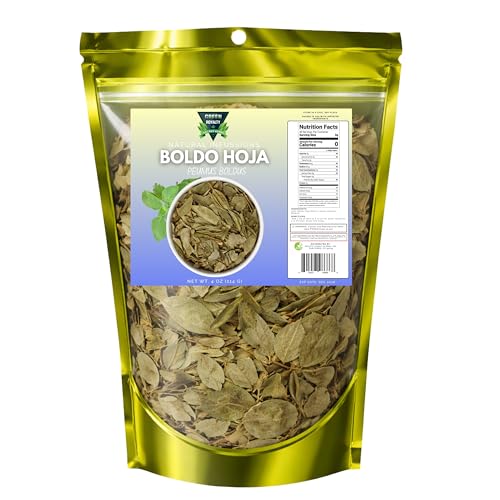 Green Royalty Boldo Hoja (Boldo Leaf) – Natural Dried Boldo Leave...
