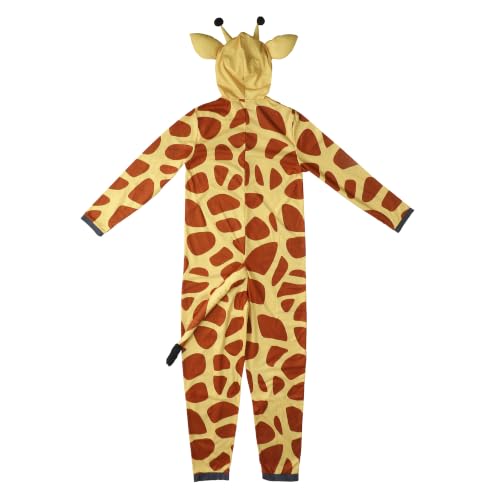 Giraffe Adult Long Sleeve Hooded Cosplay Onesie Costume Union Suit-XXL by Bioworld - Used condition - Image 5