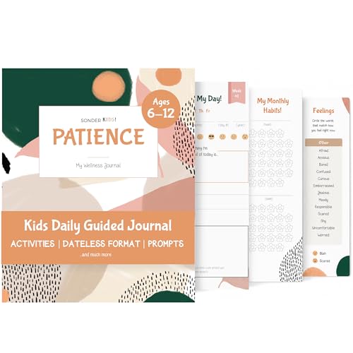 Sonder Kids Journals Patience pour apprendre à gérer l'attente