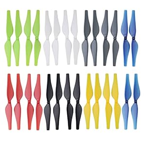 Fytoo Propeller für DJI Tello, RC, Quadcopter, Ersatzteile, Drohnenblätter, sieben Farben, 28 Stück