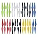 Fytoo Propeller für DJI Tello, RC, Quadcopter, Ersatzteile, Drohnenblätter, sieben Farben, 28 Stück