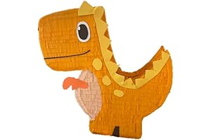 Fierce and Festive: Orange Dino Pinatas for Unforgettable Celebrations