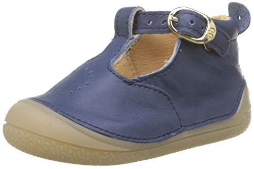 babybotte ZIA, Baskets Fille, Bleu (Bleu 703), 18 EU