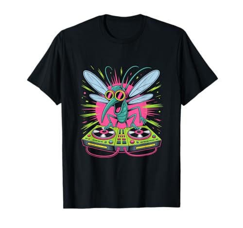 DJ Moustique Musicien Amusant T-Shirt
