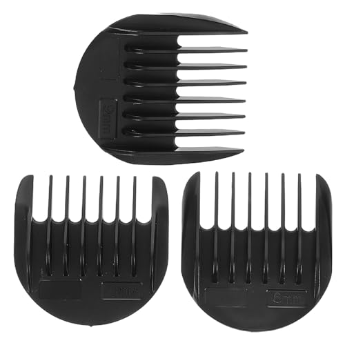 PRETYZOOM 3pcs Hair Clipper Guide Combs Compatible with Flyco Replacement Trimmer Guards for Precise DIY Haircut Beard and Pet Grooming