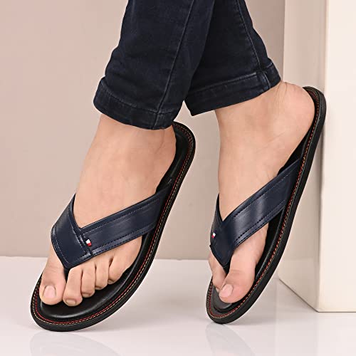 Image of Centrino Men's Slipper |Flip-Flop Slippers | Luxurious Comfort Every Step | Slip-On Ease, Minimalist Design | Perfect for Beach Days, Poolside Lounging, and Casual Wear (1302)