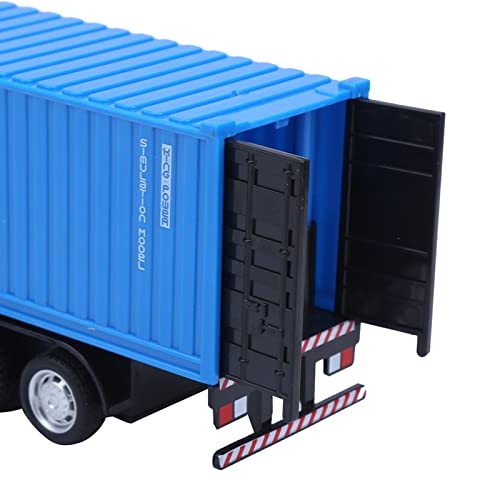 Spyminnpoo 1: 48 Alloy Container Truck Model Toy, High Simulation Detachable Container Children Vehicle Car Toys Sportinggoods Electric Toys, Electronic Pets, Sound Toys(Blue£© #TOP7