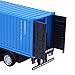 High Simulation Alloy Container Truck Model Toy, Detachable Container Vehicle for Kids, Electric Sound Girls, Sporting Goods, Electronic
