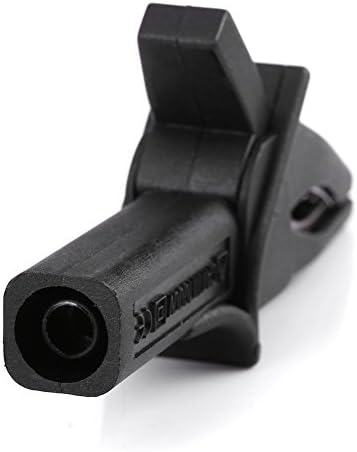2pcs Full Insulated Crocodile Alligator Clip Large Dolphin Gator Clips with 4 mm Socket for Oscilloscope Test Leads