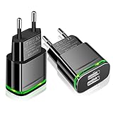 Das Paket beinhaltet: USB Ladestecker, Lieferumfang enthält USB Ladegerät x 2.