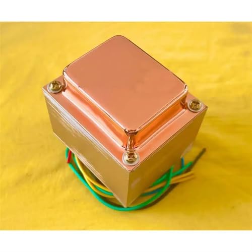 Transformateur de puissance 80W double 240V pour amplificateur à tube de pré-étage rouge