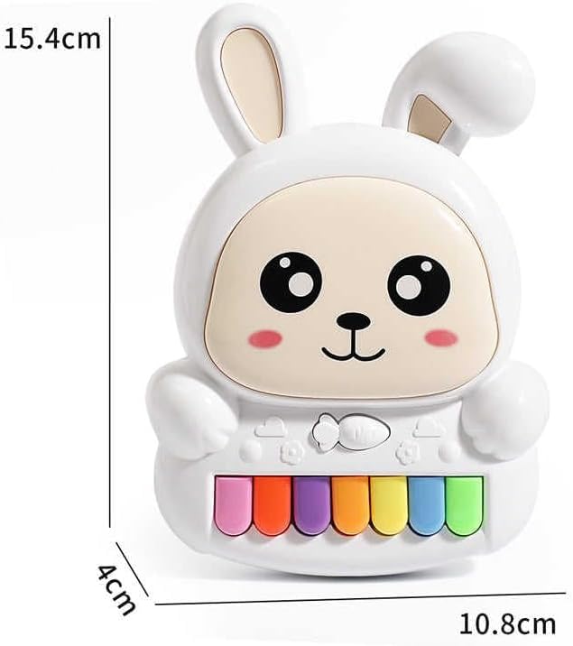 Verra Enterprise Baby Musical Educational Toy Interactive Piano with Lights and Sounds Animals Sensory and Creative Skills Development Tool 1