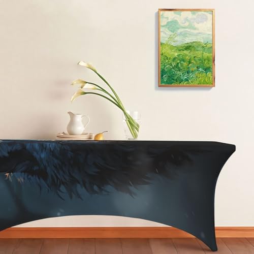 Nappe élasthanne 1,8m pour table rectangulaire extensible loup
