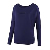 Zumba Fitness Women's Peep My Keyhole Sweater, Let's Go Indigo, Large