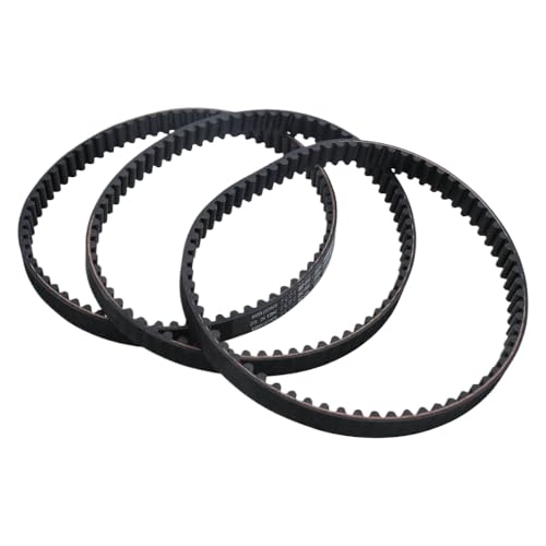 GZQHAZYW Cinturón de transmisión de 8 m 560 mm para Bicicleta de Motocross eléctrica Compatible con Sur Ron Light S X Modelos Cinturón de transmisión para Motocicleta eléctrica(8M 560 3PCS)