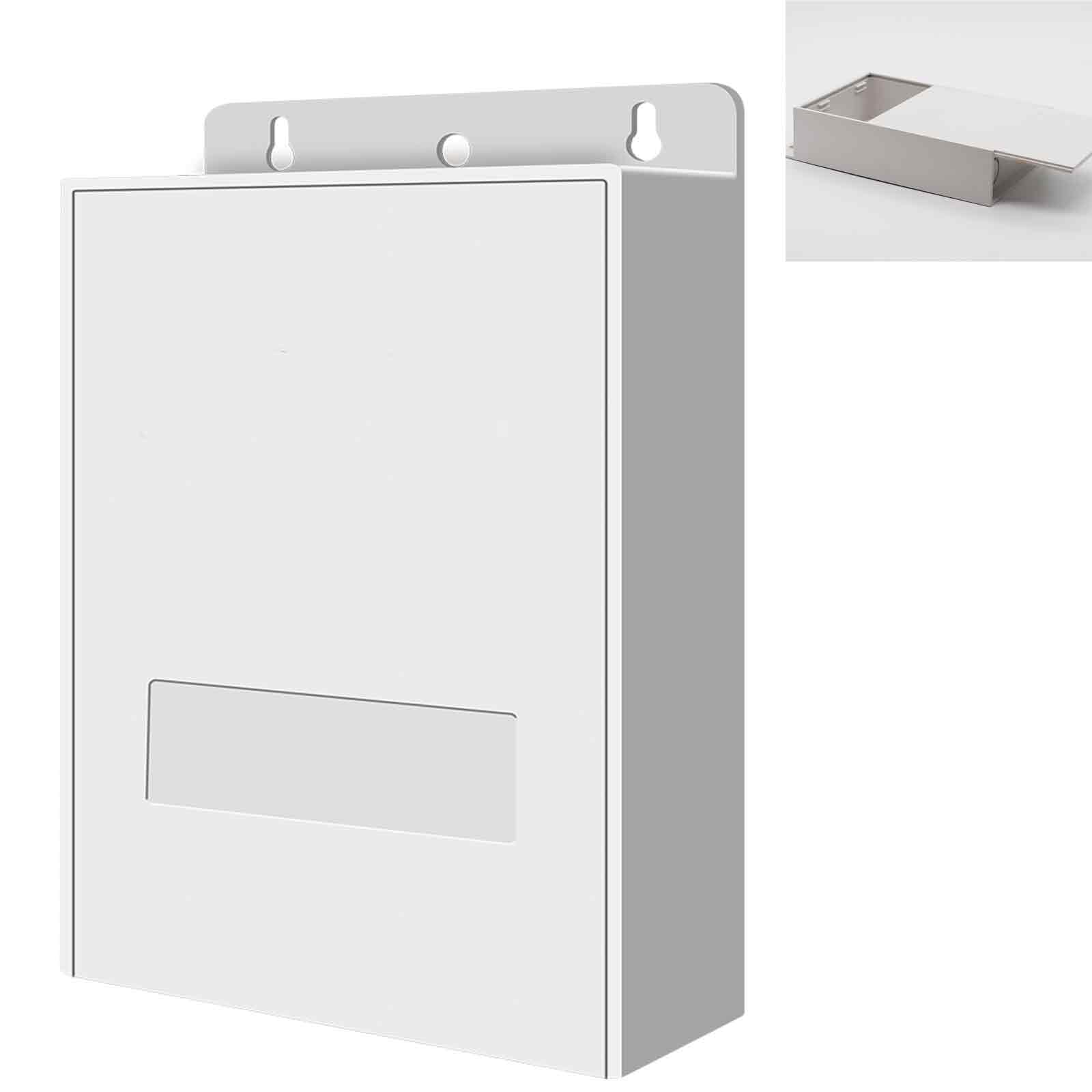 Caja Estanca Exterior Electrica, Caja Conexiones Resistente a la Intemperie, con Tapa Deslizante de Plástico ABS, Ideal para Proyectos de Energía(16x18x7cm/6x7x3in)