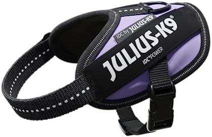 Julius-K9, 16IDC-P-B2, IDC Powerharness, dog harness, Size: Baby 2, Black