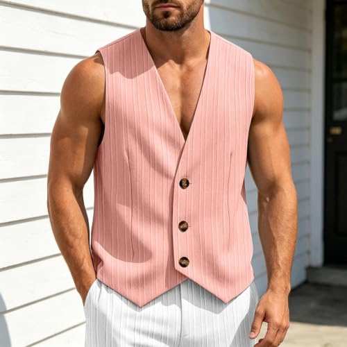 Chaleco de punto ligero para combinar sobre camisas en primavera 3
