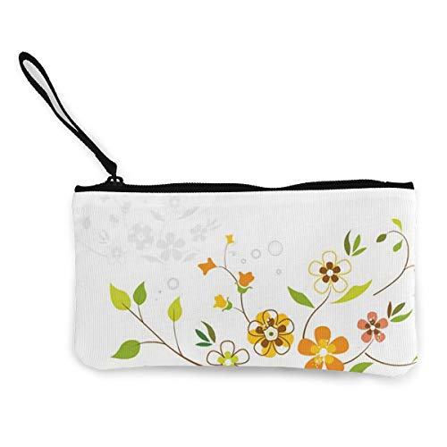 Preisvergleich Produktbild Schöne Geldbörse Frauen Mädchen Clutch, Münzkosmetik, Kreditkarten-Blumenmuster