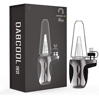 Electric Dab Rig JCM CUSTOM Dạb Rịgs Portable Air Glass Straw with Four Temperature Ranges