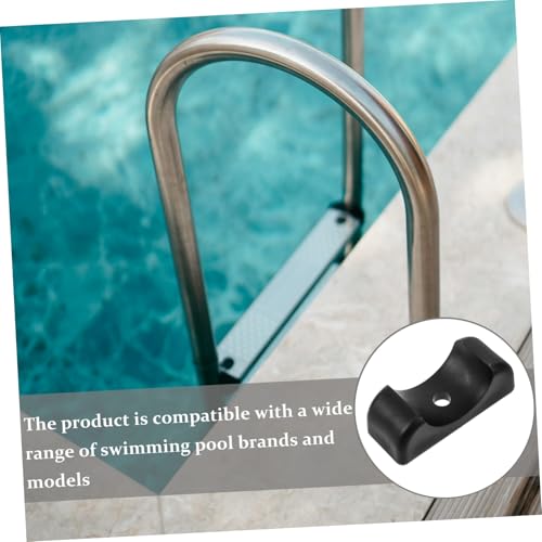 Pesos para escalera de piscina INOOMP de plástico negro miniatura 2