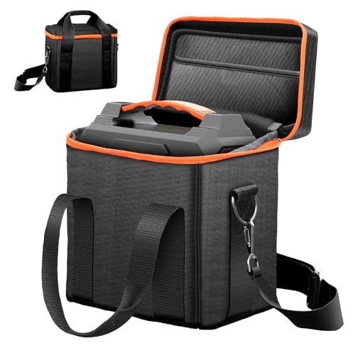 ZeroKor Portable Power Station Carrying Case for R100 Portable Solar Generator,Solar Power Bank Case for Outdoor Camping Emergency(R100 power station not include)