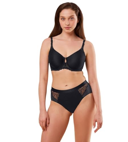 Triumph Donna Wild Azalea Florale W01, Bra, Black, 4C - 3