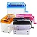 SENREAL Hand Paper Shredder Mini Cutting Machine Portable Manual A6 Paper Cutting Tool Desktop Stationery Blue