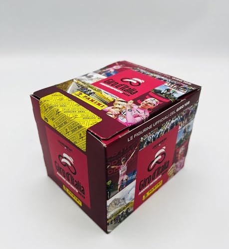Scopri l?emozione della Corsa Rosa 2025 con l?album ufficiale di figurine Panini dedicato al Giro d?Italia 108! Colleziona tutte le 303 figurine, tra cui 24 speciali in materiale metal con le immagini delle squadre, dei ciclisti e delle tappe più iconiche del Giro. Scambia, completa la raccolta e segui tappa per tappa la corsa verso la Maglia Rosa!