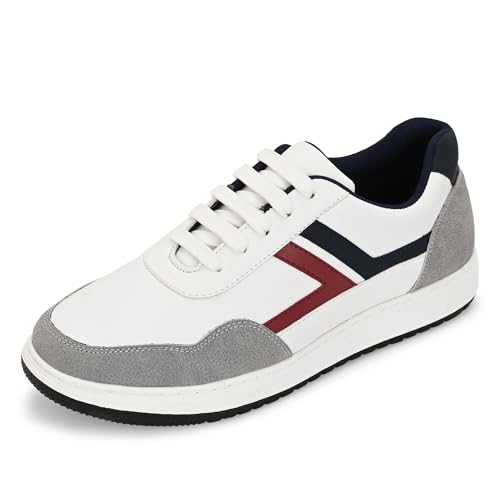 Image of Cruiser Mens Sneaker| Comfort & Style with Soft Cushioned Insole | Classic Canvas Sneakers for Effortless Style |Trendy Lace-Up Design for Casual Outfits (2623)