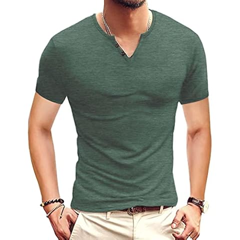 T-shirt Henley Hisir homme Cover