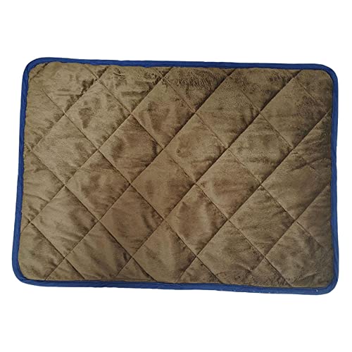 ＡＷＨＡＯ Self Heating Pad Soft Pet Mat Self Warming Blanket Non Slip Cloth Suitable for Dogs Cats Sleeping Bed Home Bedroom Living Room Hotel, Coffee 48x70cm