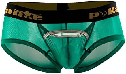 Pikante Underwear 7706211076669 PIK 8691 Attack Cheeky Briefs44; Green - Large