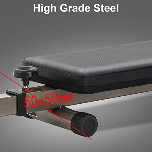 romeinse stoel Draagbare Platte Bank/Zitbank, Krachttrainingsmachines met Verdikt Gewatteerd Kussen, Rug/buik/taille Vetverbranding Machine - Image 6