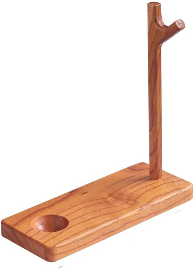Amazon.com: Tom's Wheezes Wooden Tobacco Pipe Stand Holder for Smoking ...