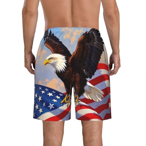 Mens Swim Trunks Men Quick Dry Beach Shorts America Flag Cross Men's Board Shorts Swimwear Bathing Suit with Mesh Lining2