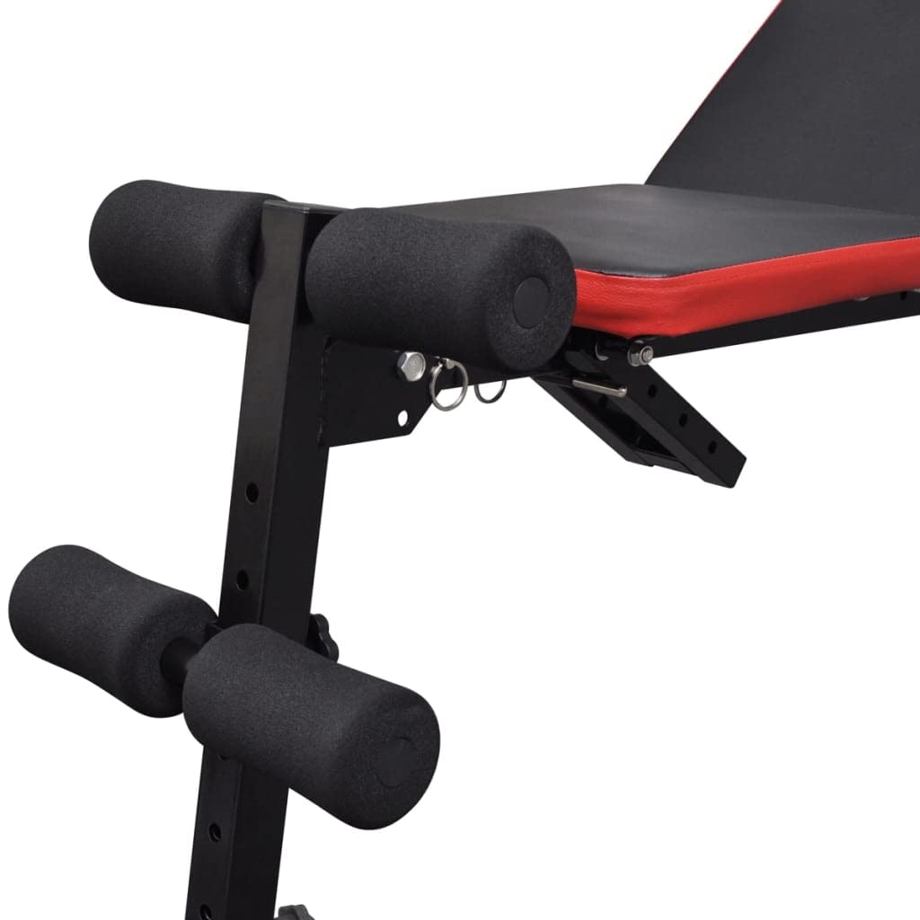 Banc De Musculation + Haltères 60,5 Kg – Pack Complet Sport VidaXL