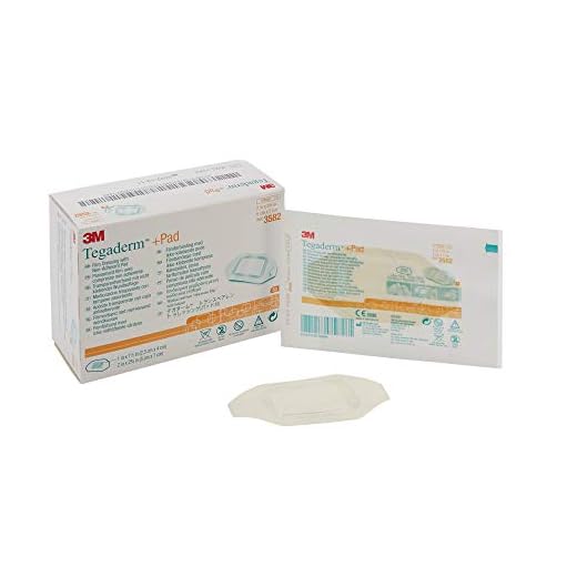 3M Tegaderm 3582 Lot de 200 pansements avec tampon non adhérent