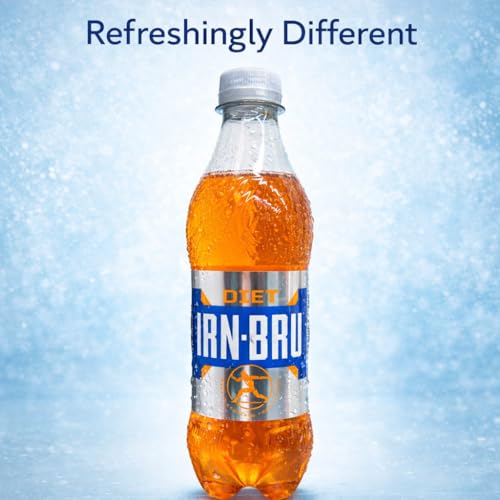 Irn Bru Diet 500 ml Bottle, Sugar-Free Fizzy Drink