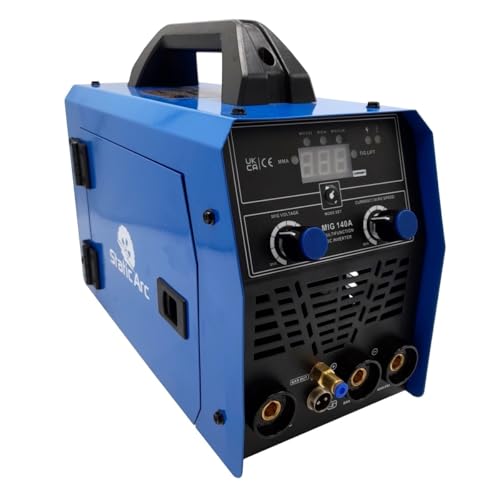 MIG 140 Inverter DC Welder 3in1 MMA ARC TIG Lift Gas GASLESS Welding KIT 140A