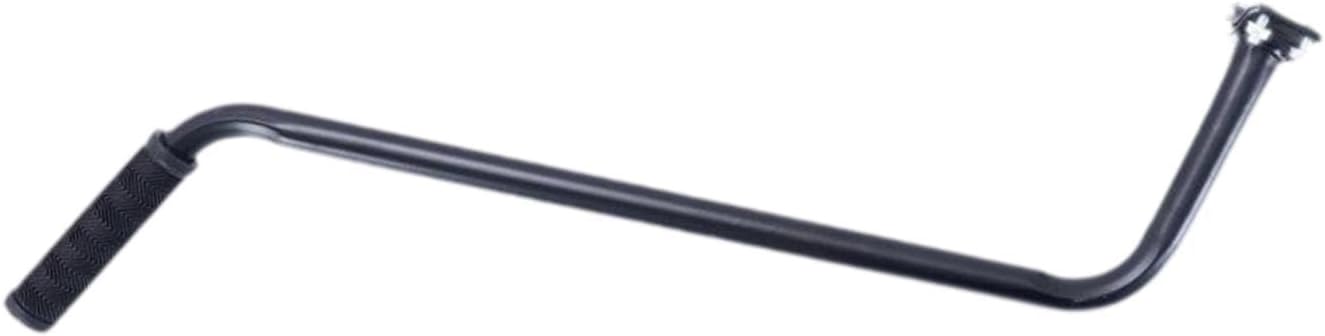 Bike Training Handle Learning Accessories Supplies, Steel Bike Balance Aid Handlebar Support for Kids Bicycles, Easy Install Push Rod for Cycling Assistance