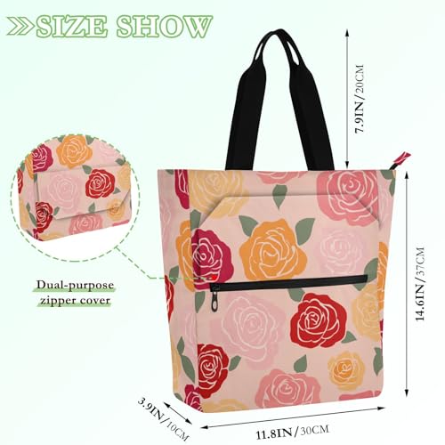 Bolsas de mano para libros que resuelven el desorden en tus días de playa y escuela 4