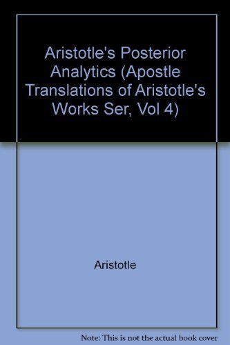 Aristotle's Posterior Analytics