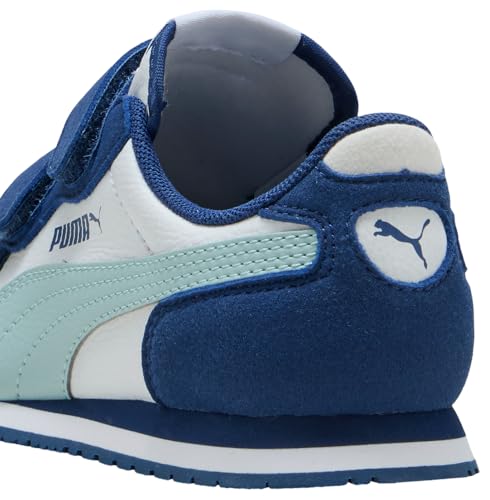 Puma Cabana Racer SL 20 V PS, Turnschuhe, Schmuck Blau Süßwasser Weiß, 32 EU, Puma Weißer Süßwasser-Blauer Juwel, 32 EU