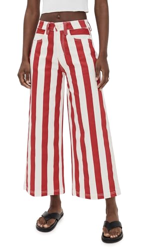 English Factory Women's Bold Stripe Jeans